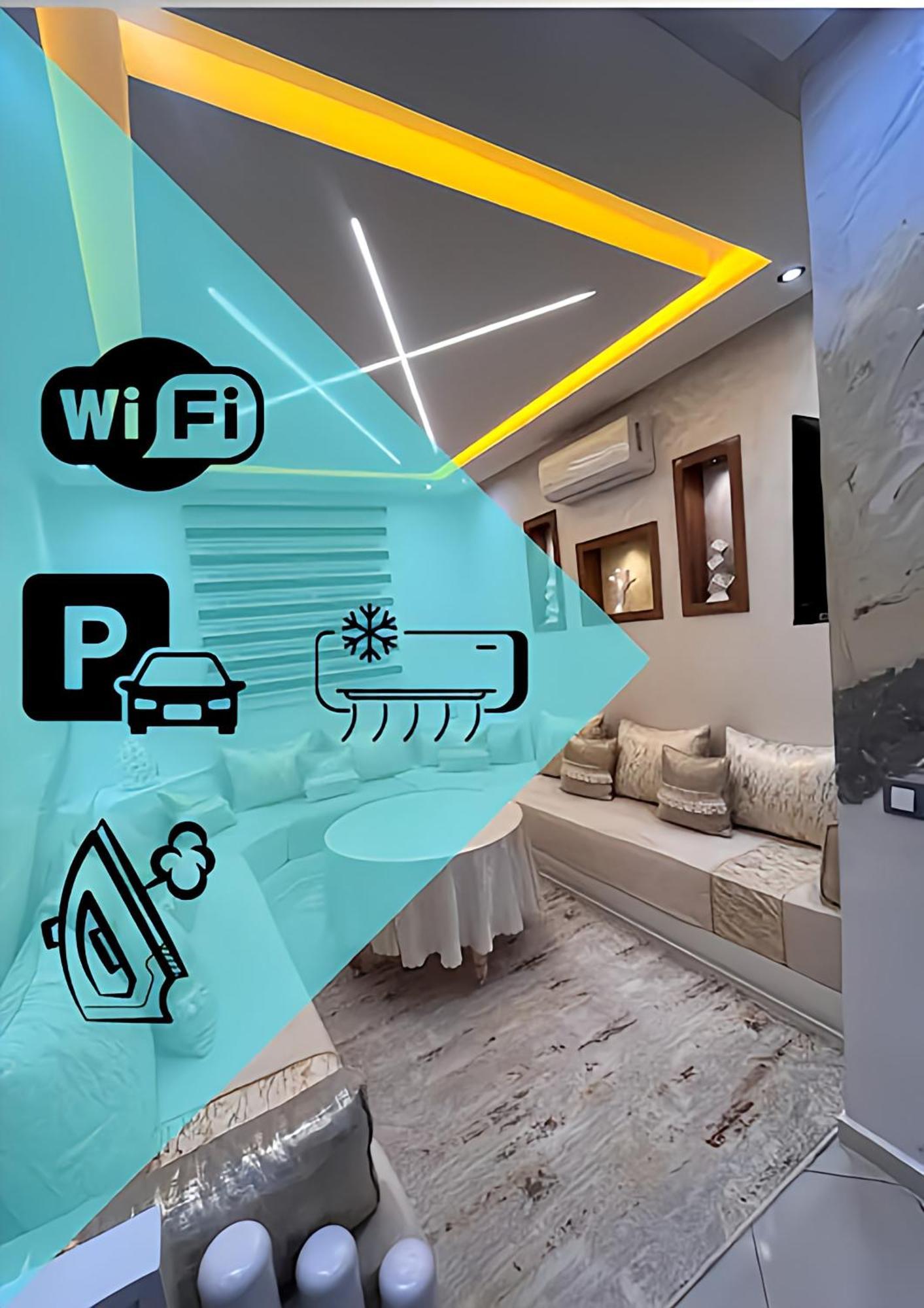 Appartement Renove Avec Style Et Parking Surveille マラケシュ エクステリア 写真